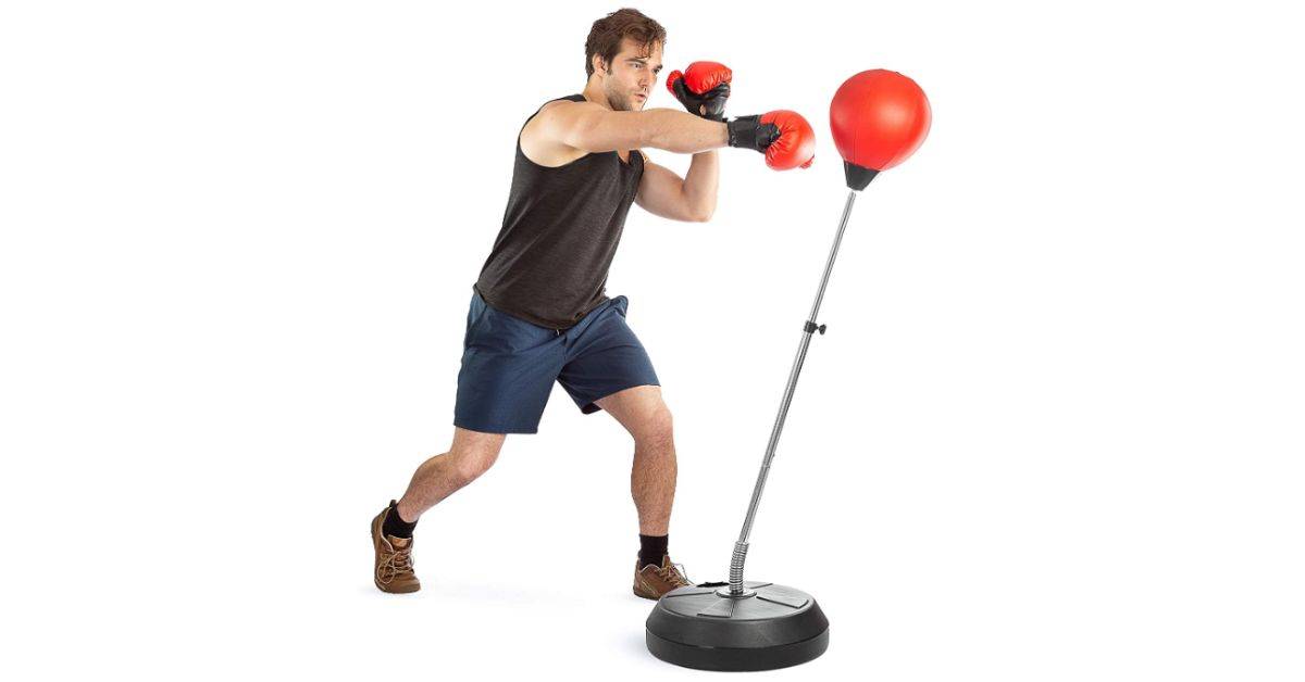 Punching bag with stand